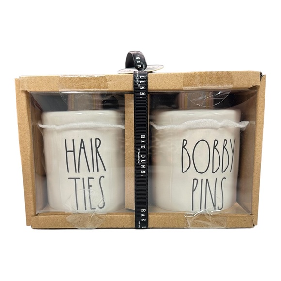 Rae Dunn Hair Ties - Etsy Rae Dunn Set of 2 \'HAIR TIES\
